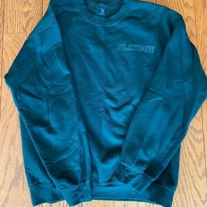 PLAYBOY Blue Crewneck Sweater Classic Style